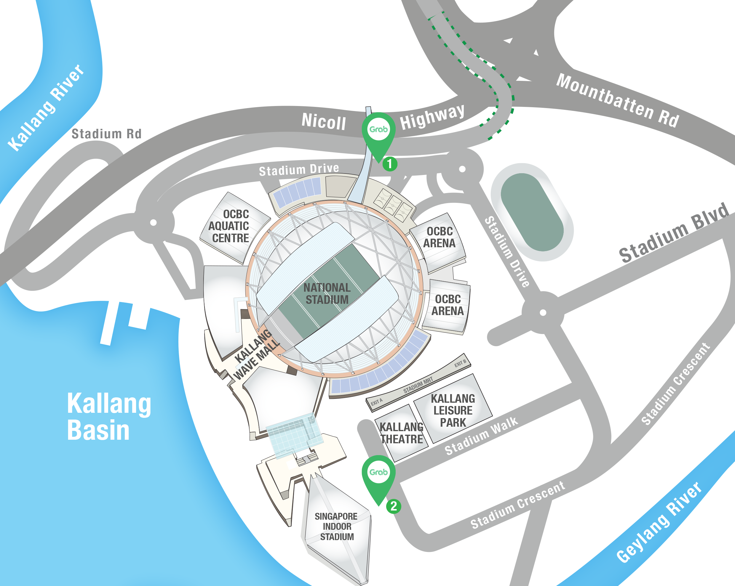 level 2 level 1 level 2 south coast plaza map