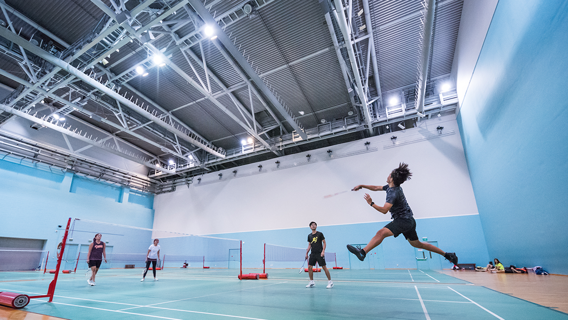 OCBC ARENA badminton court
