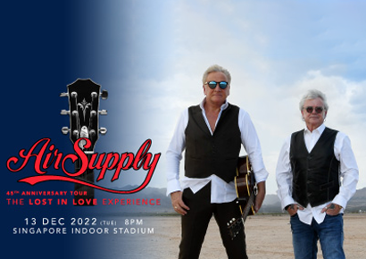 Air Supply 45th Anniversary Tour – The Lost In Love Experience