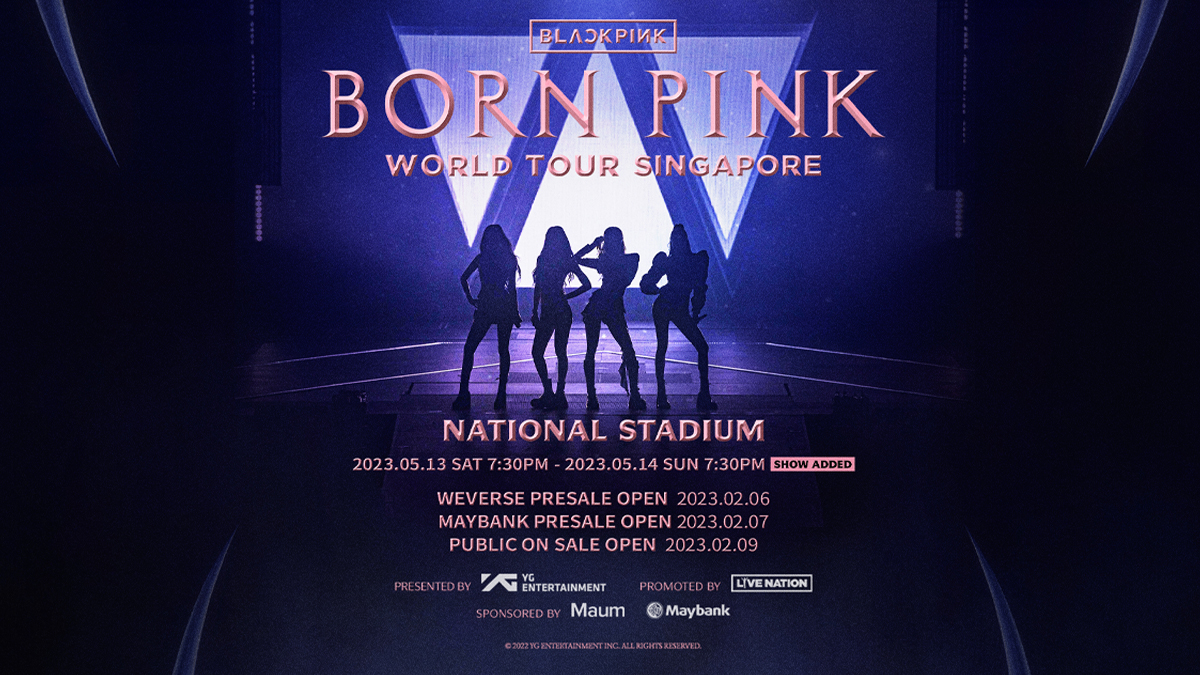 BLACKPINK WORLD TOUR [BORN PINK] SINGAPORE