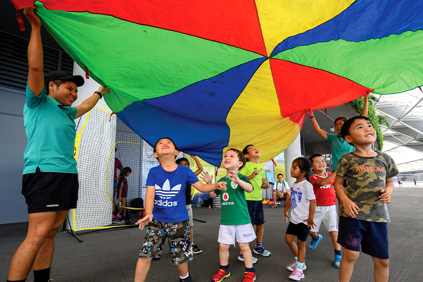 BOYS AND GIRLS, GET SET FOR A FUN TIME AT SINGAPORE SPORTS HUB!