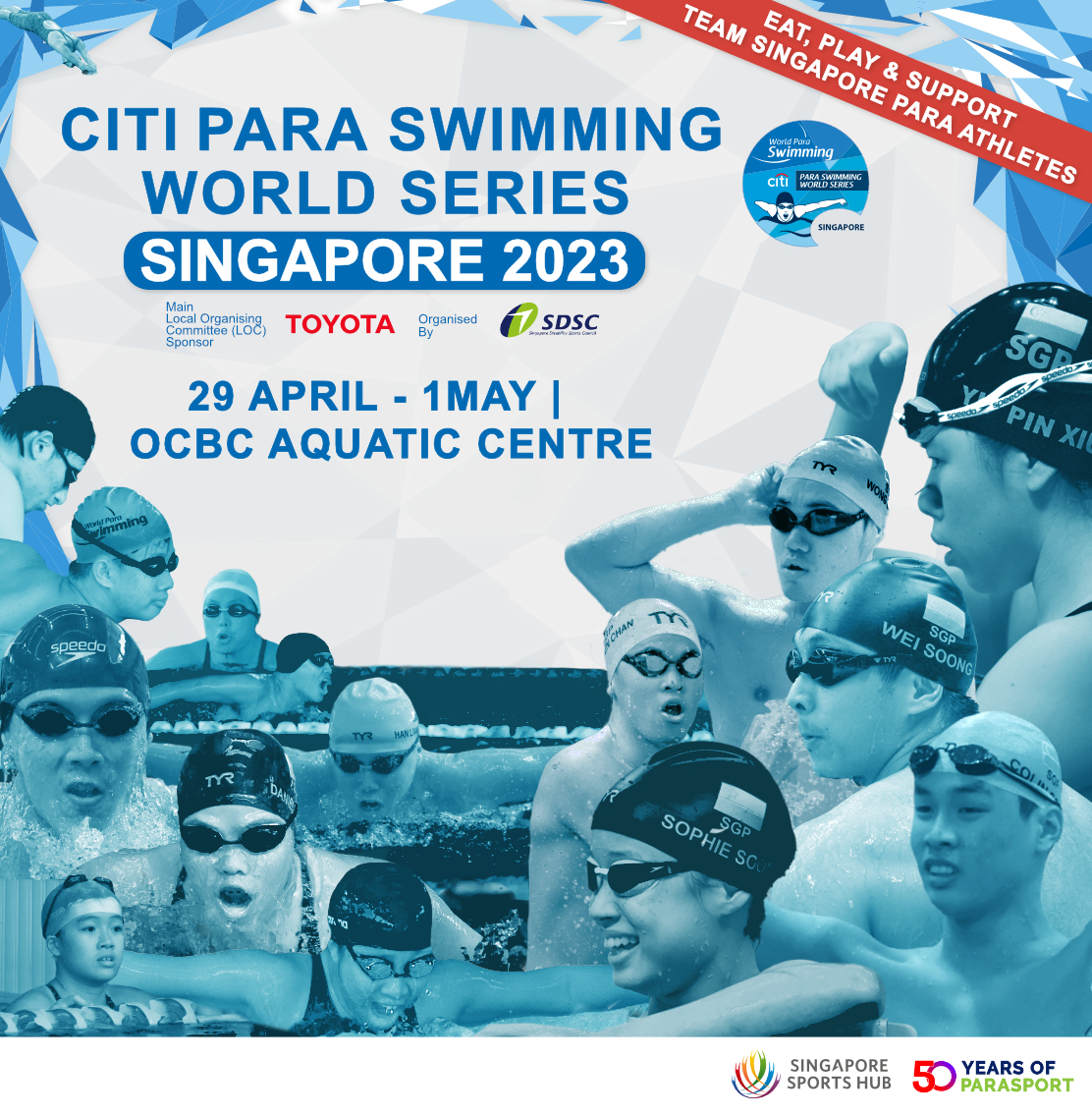 Citi Para Swimming World Series Singapore 2023