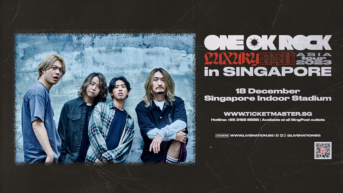 ONE OK ROCK Luxury Disease Asia Tour 2023 in Singapore