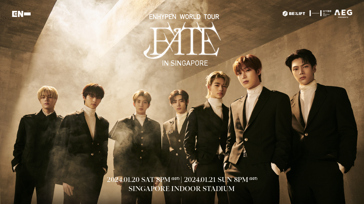 ENHYPEN – ‘FATE’ World Tour in Singapore
