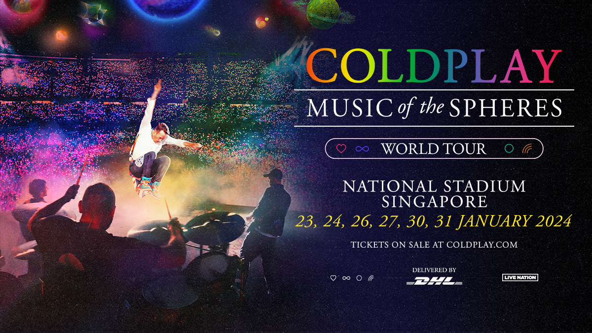 Coldplay: Music Of The Spheres World Tour - delivered by DHL