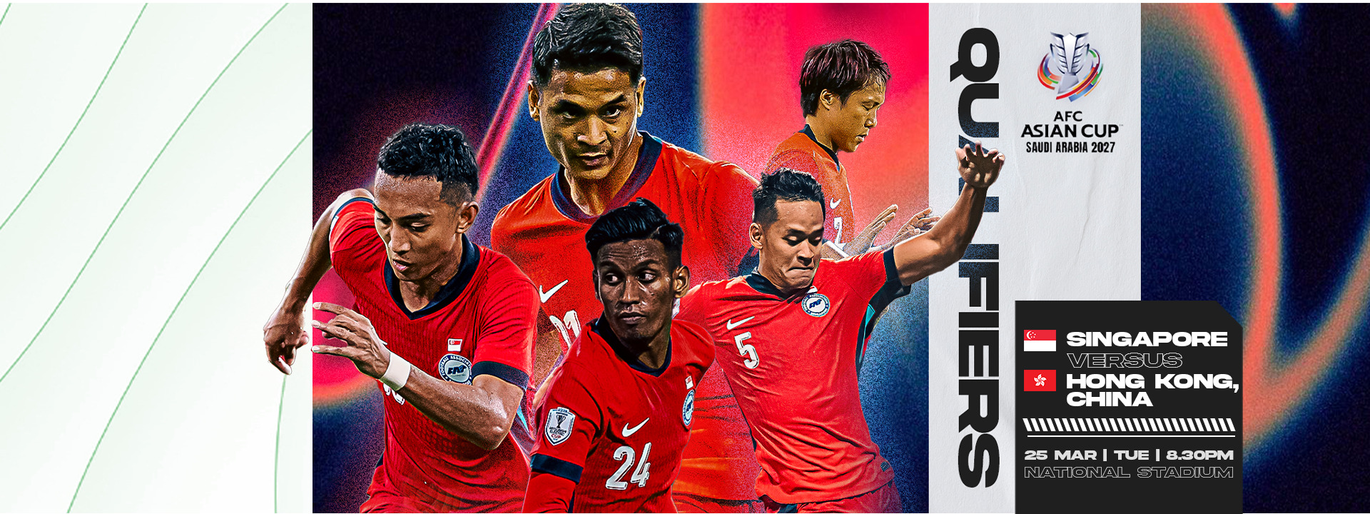 AFC Asian Cup™ Qualifiers: Singapore vs Hong Kong, China