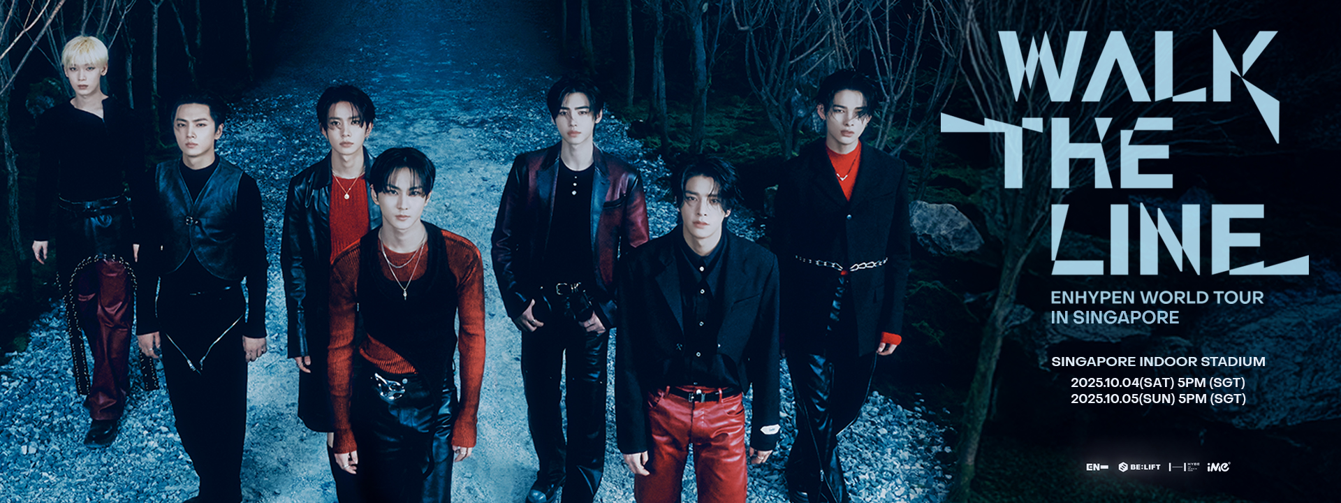 ENHYPEN WORLD TOUR ‘WALK THE LINE’ IN SINGAPORE