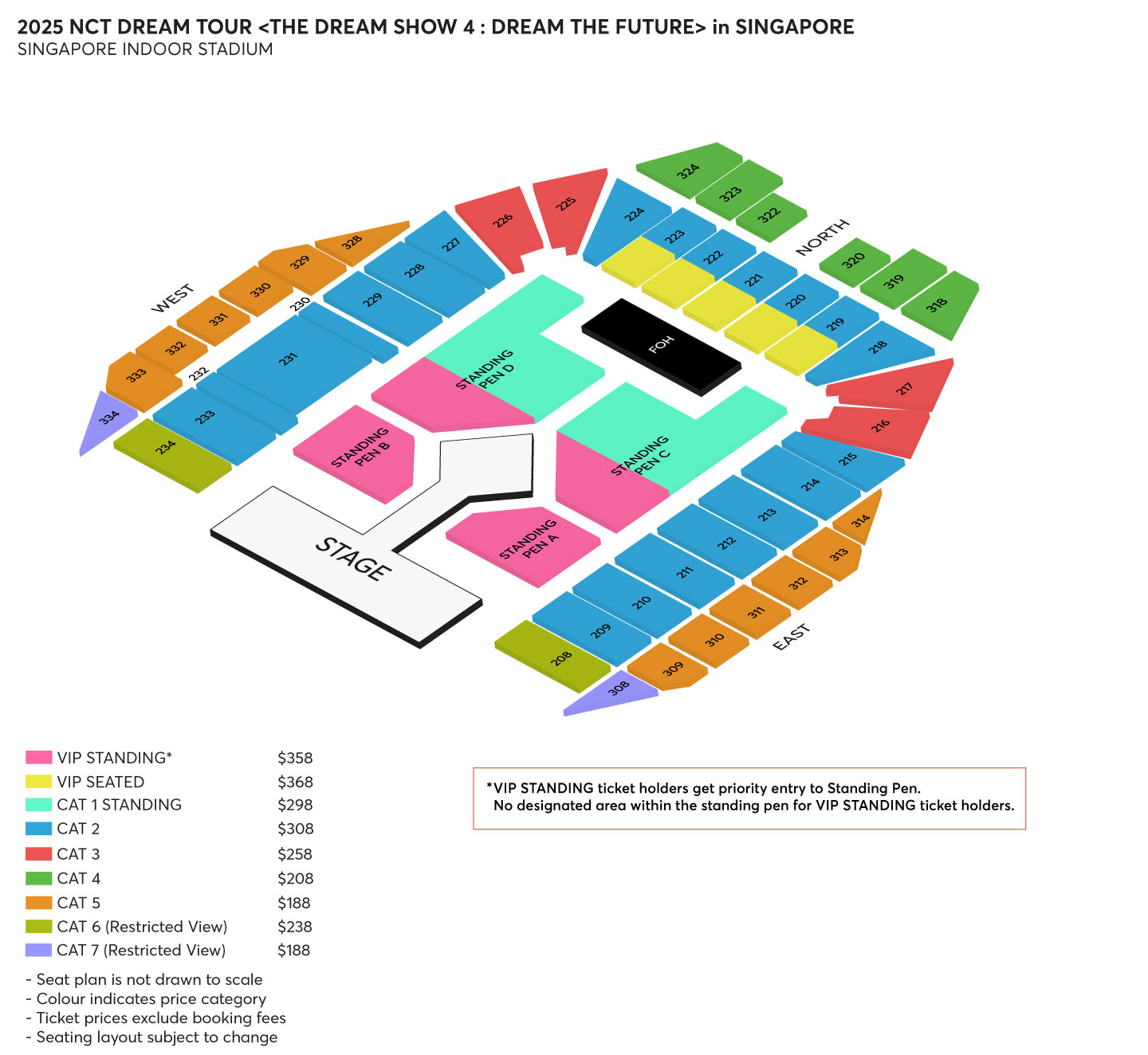 2025 NCT DREAM TOUR | Singapore Sports Hub | Sports