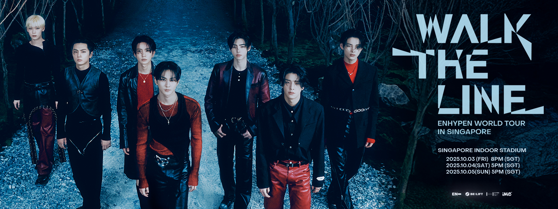 ENHYPEN WORLD TOUR ‘WALK THE LINE’ IN SINGAPORE