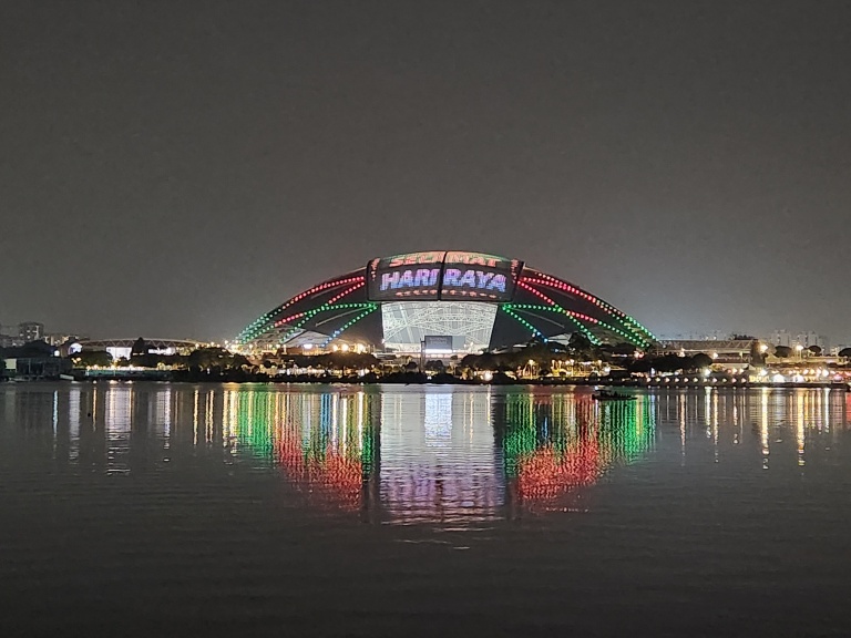 National Stadium Roof Light Up