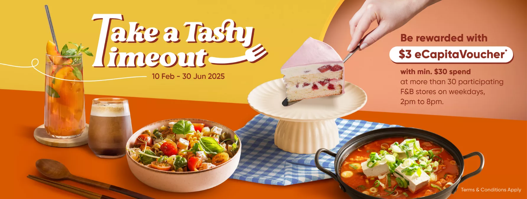 Take A Tasty Timeout Banner Take A Tasty Timeout Banner
